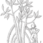 Mangrove-Astronaute